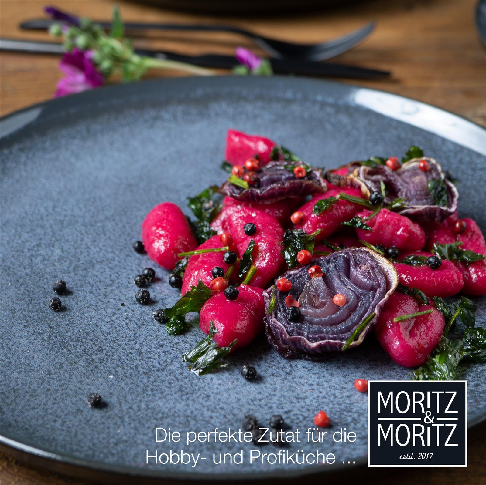 Moritz & Moritz 18tlg Tafel Service Blau Geschirr Set Digital